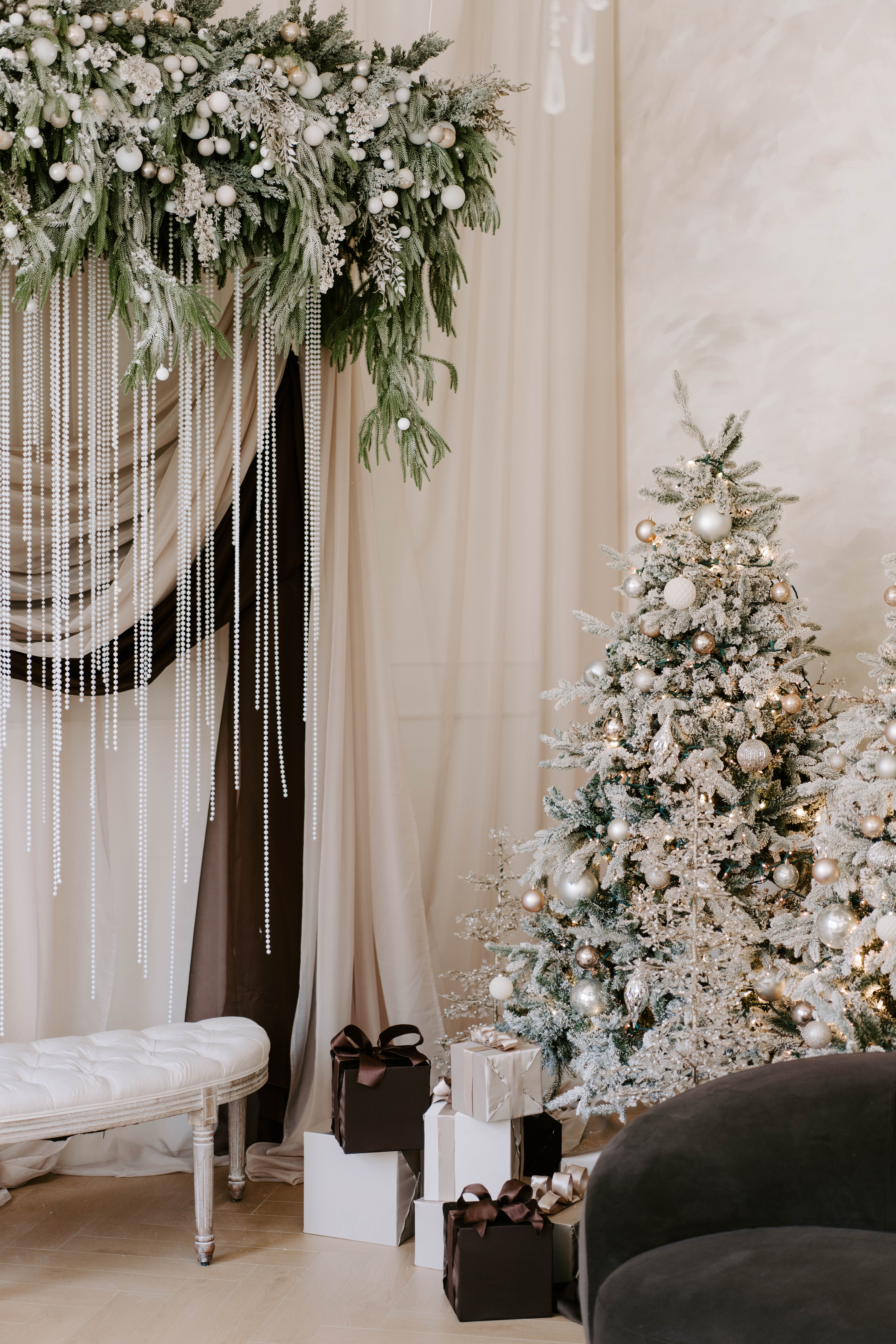 Family holiday portrait in our Houston studio