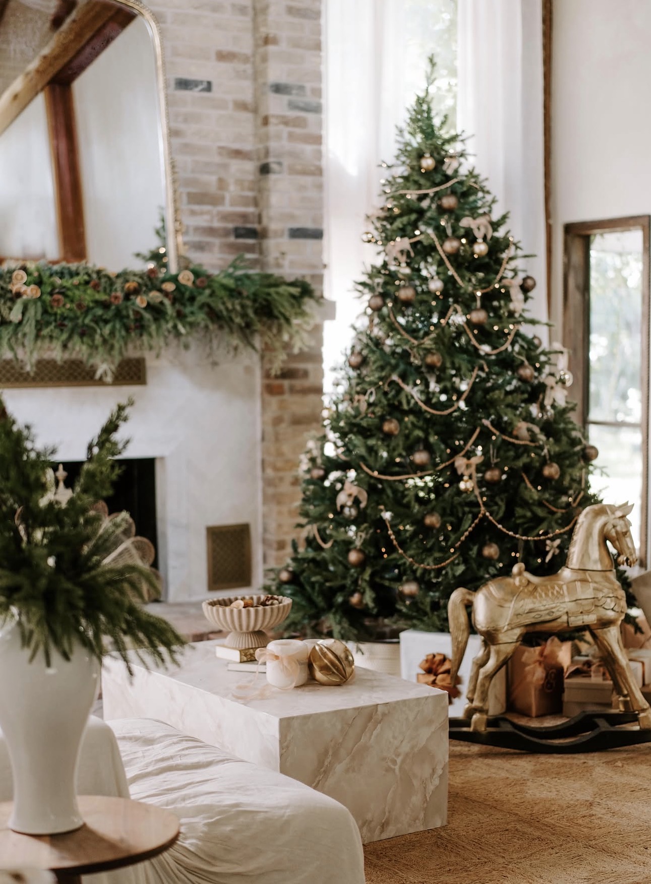 Family holiday portrait in our Houston studio