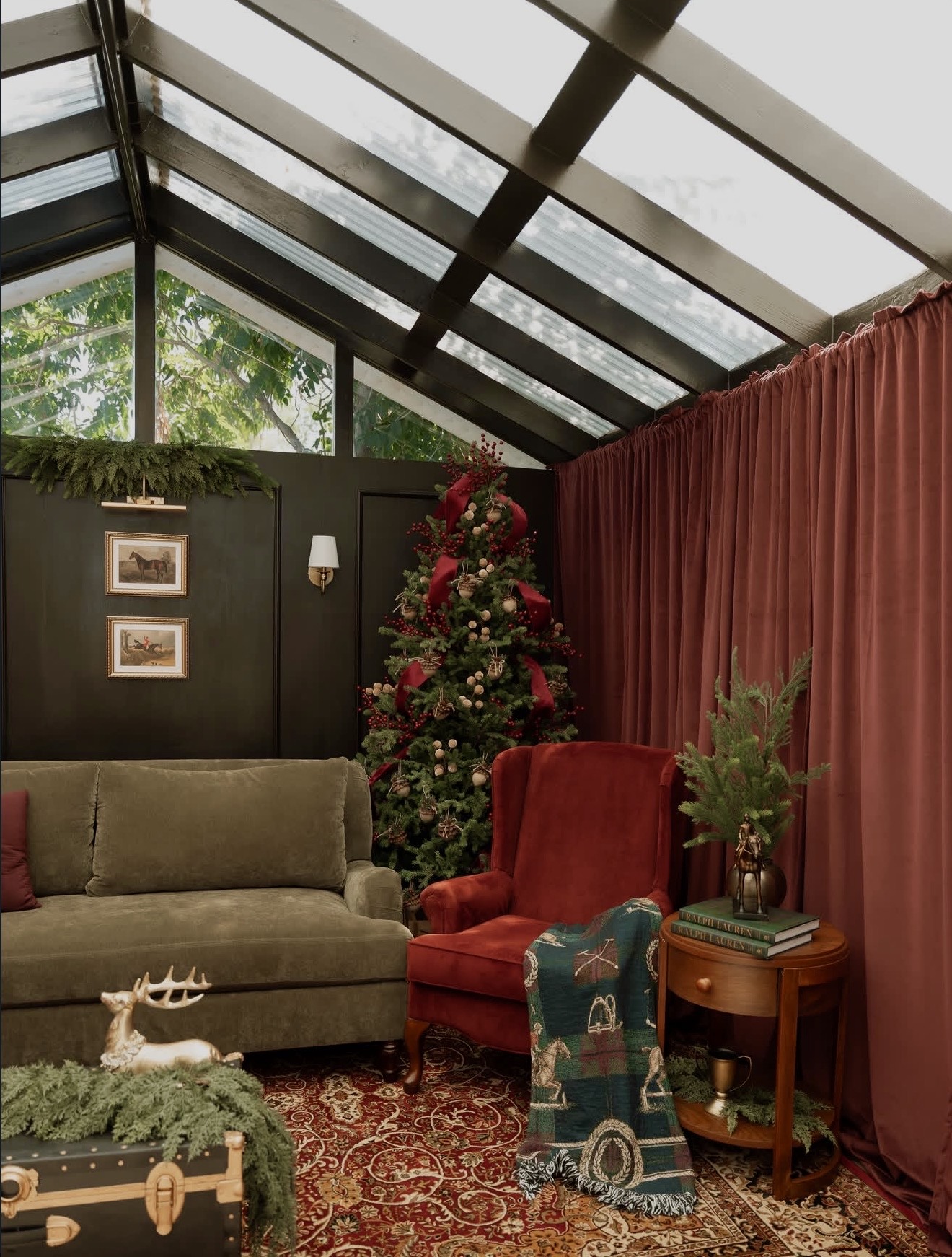 Family holiday portrait in our Los Angeles studio