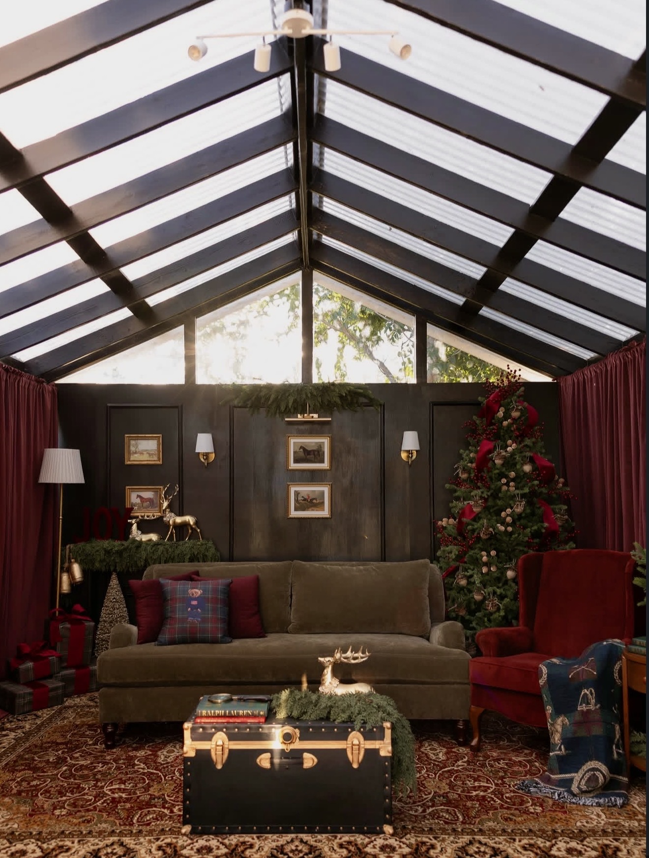 Family holiday portrait in our Los Angeles studio